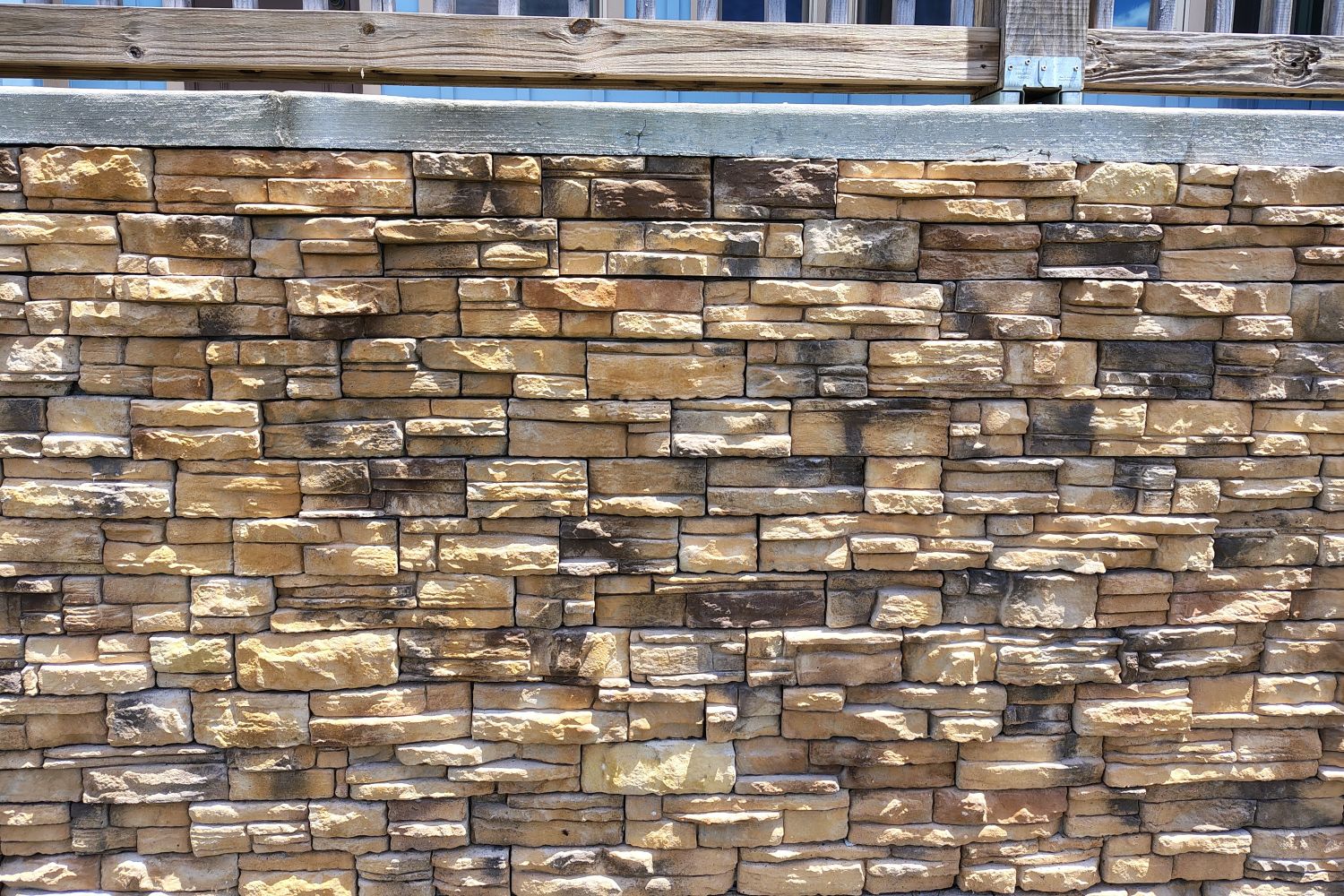 Black Bear Mountain Stone - Stone Veneer - Ready Stack Stone Panel Alabama