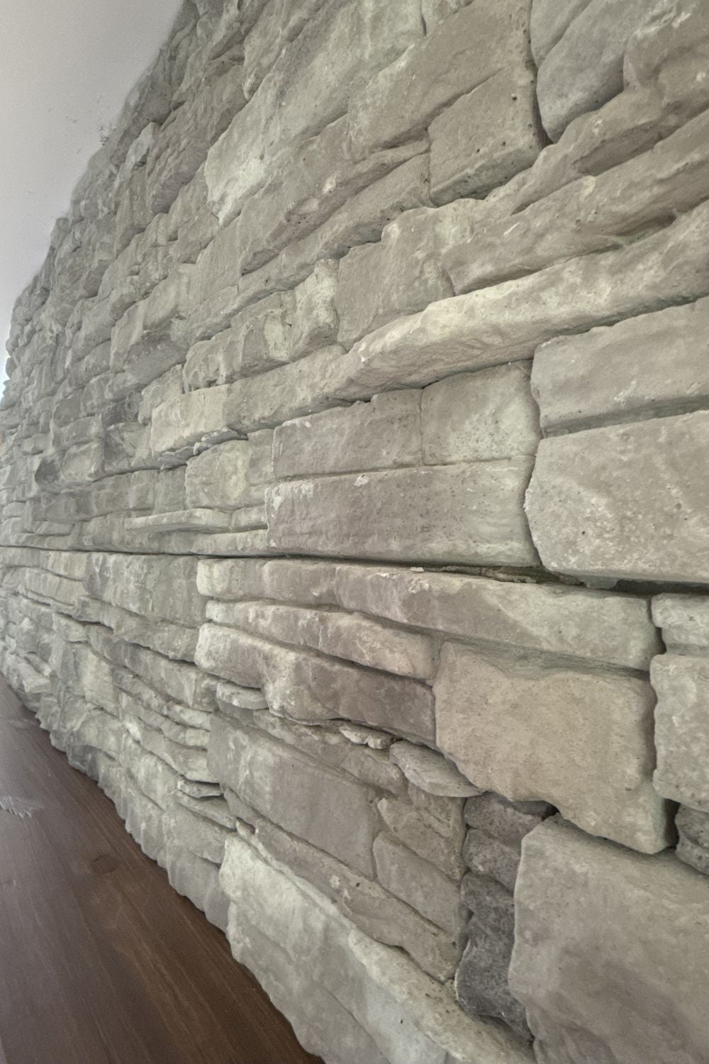 Black Bear Mountain Stone - Stone Veneer - Ready Stack Stone Panel Cool Gray