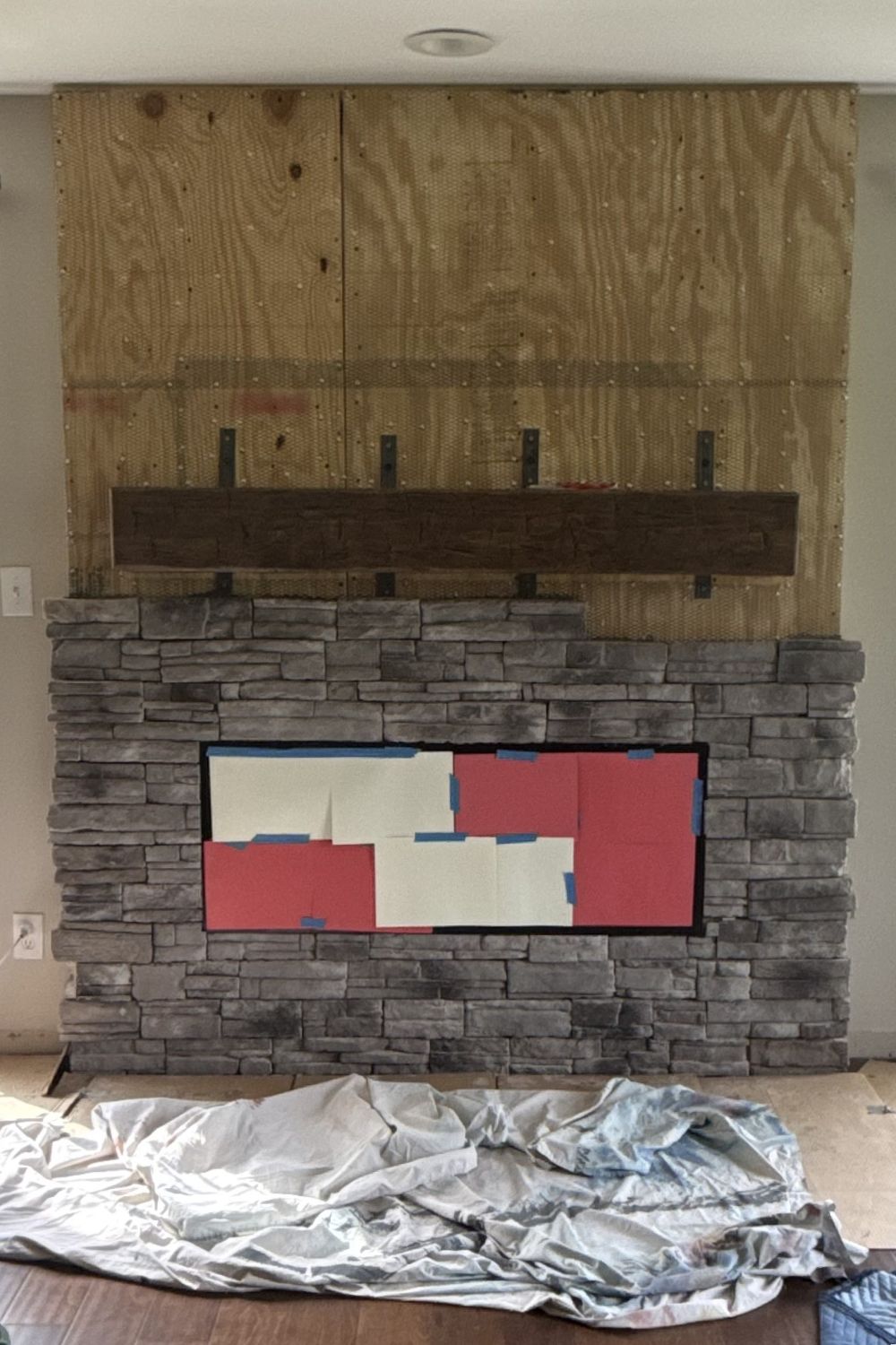 Black Bear Mountain Stone - Stone Veneer - Ready Stack Stone Panel Cool Gray