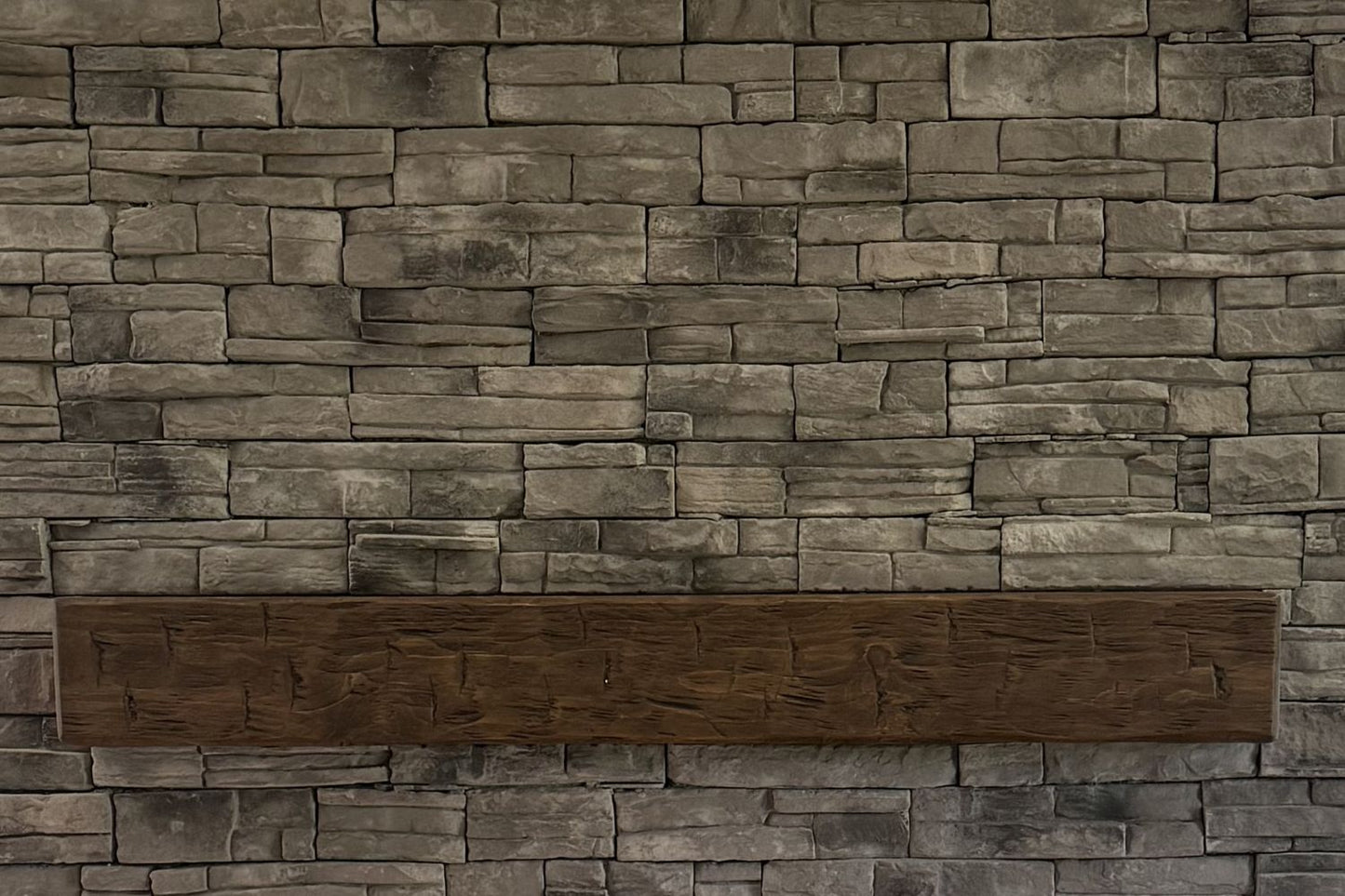 Black Bear Mountain Stone - Stone Veneer - Ready Stack Stone Panel Cool Gray