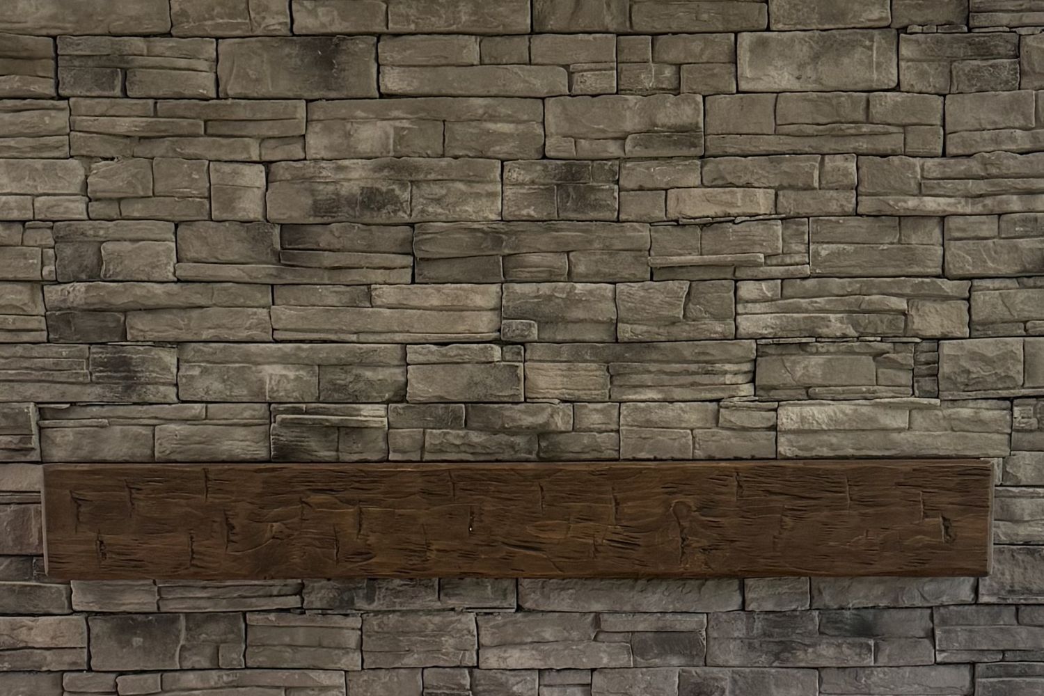 Black Bear Mountain Stone - Stone Veneer - Ready Stack Stone Panel Cool Gray