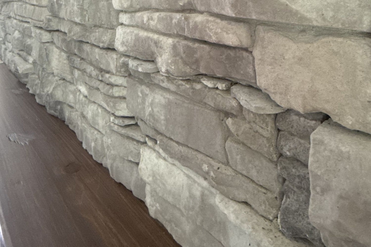 Black Bear Mountain Stone - Stone Veneer - Ready Stack Stone Panel Cool Gray
