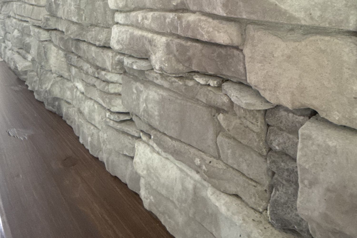 Black Bear Mountain Stone - Stone Veneer - Ready Stack Stone Panel Cool Gray