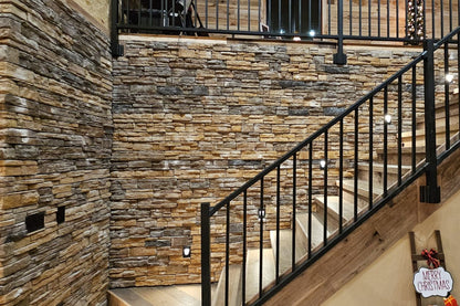 Black Bear Mountain Stone - Stone Veneer - Ready Stack Stone Panel Mossy Creek