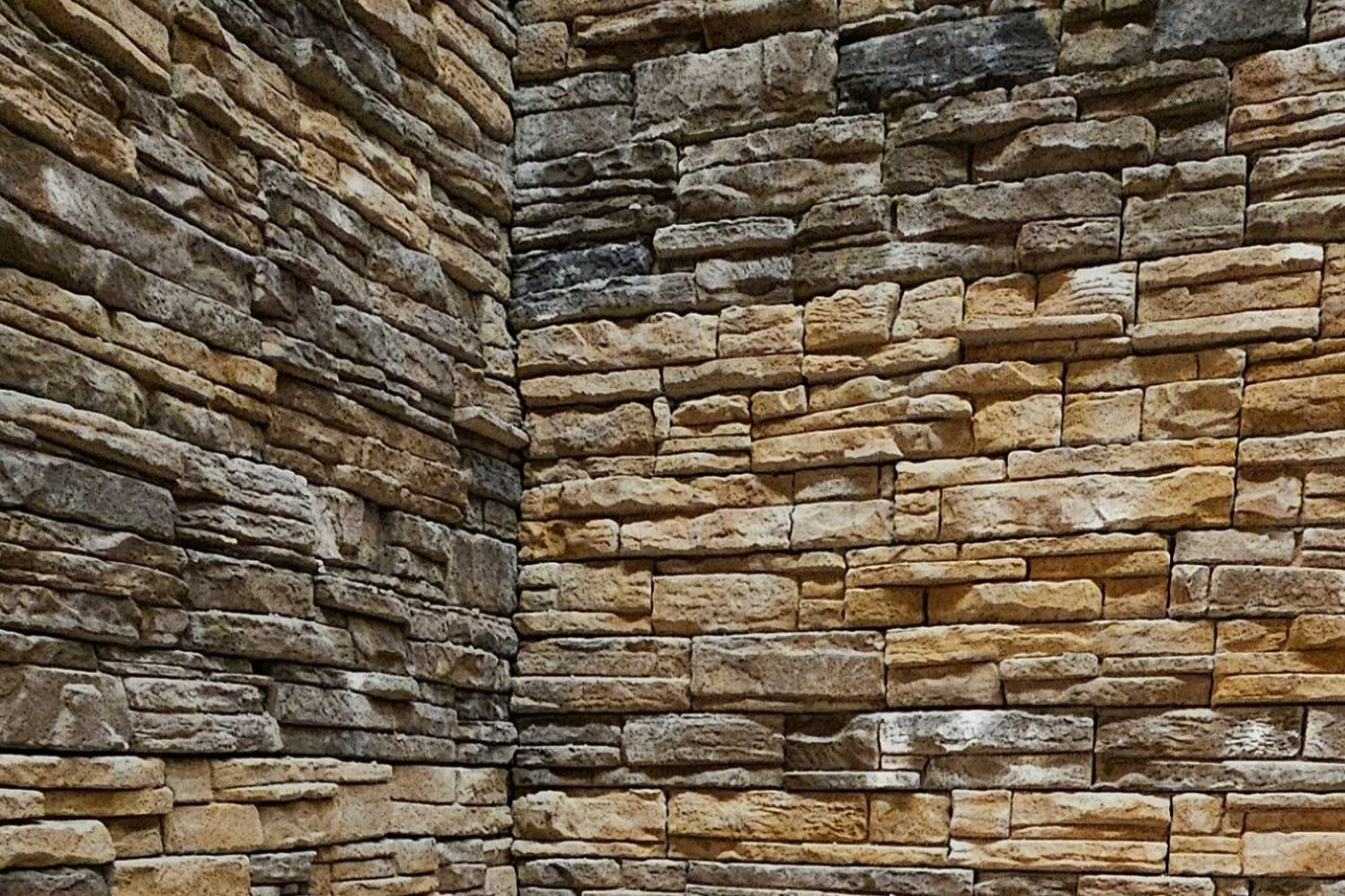 Black Bear Mountain Stone - Stone Veneer - Ready Stack Stone Panel Mossy Creek