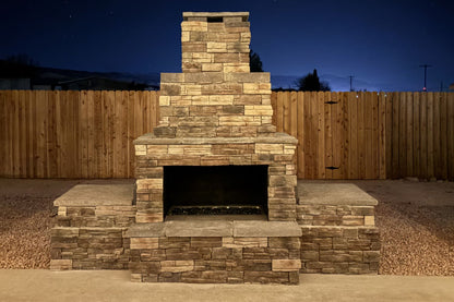 Black Bear Mountain Stone - Stone Veneer - Ready Stack Stone Panel Mossy Creek