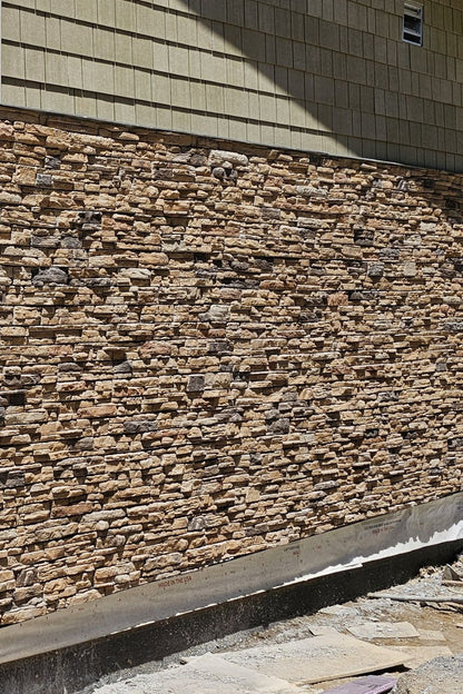 Black Bear Mountain Stone - Stone Veneer - Ready Stack Stone Panel Sienna