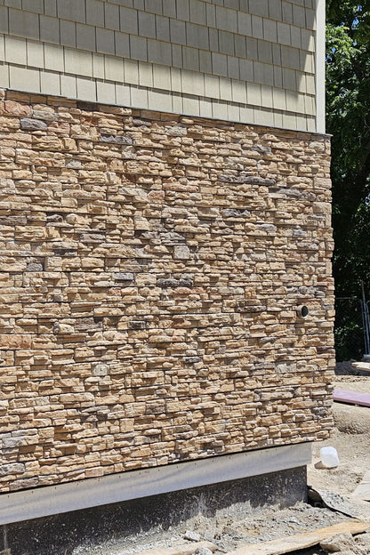 Black Bear Mountain Stone - Stone Veneer - Ready Stack Stone Panel Sienna