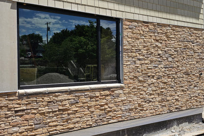 Black Bear Mountain Stone - Stone Veneer - Ready Stack Stone Panel Sienna