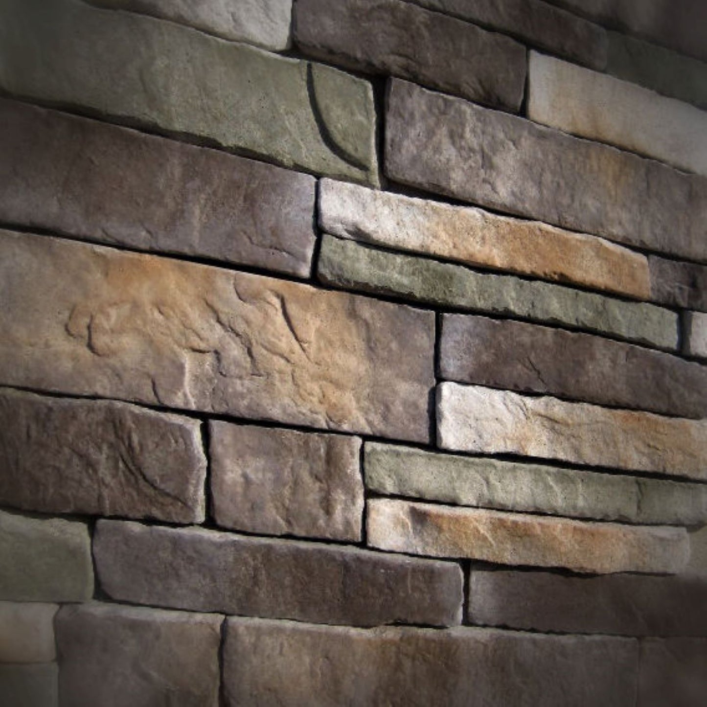 Black Bear Mountain Stone - Stone Veneer - Stack Stone Mossy Creek - Sample